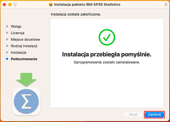 Instalator programu IBM SPSS