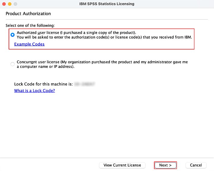 IBM SPSS installer