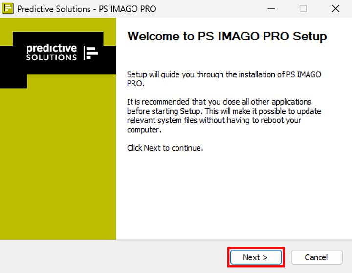 PS IMAGO PRO installer