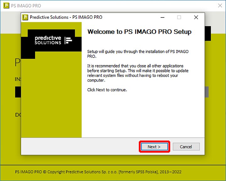 PS IMAGO PRO installer