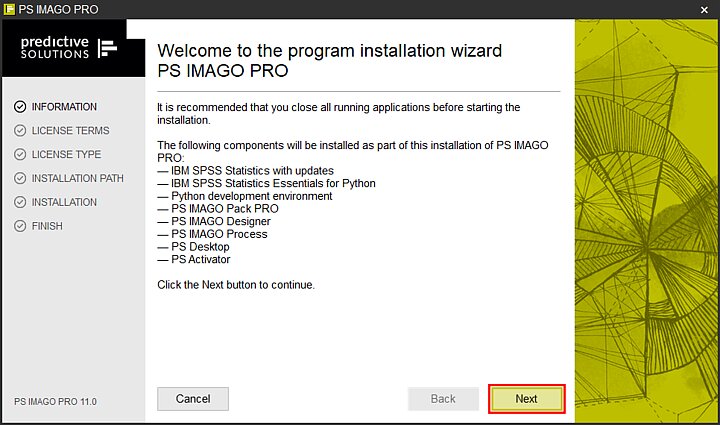 PS IMAGO PRO installer