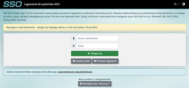 Logowanie SSO