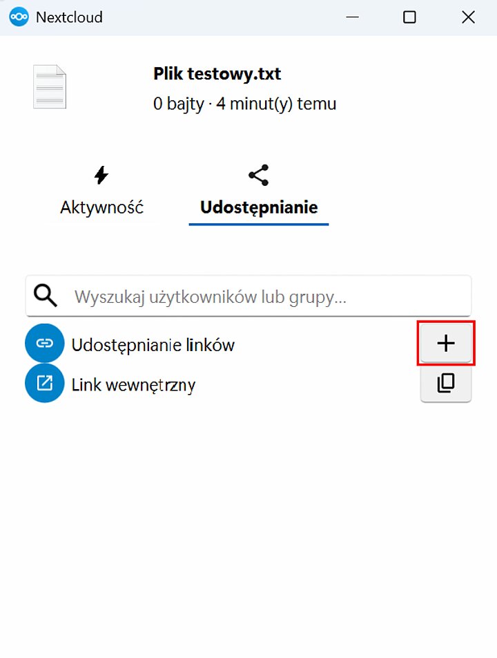 Proces udostępniania