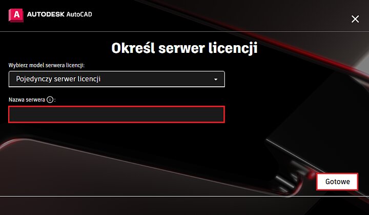 Instalator programu AutoCAD