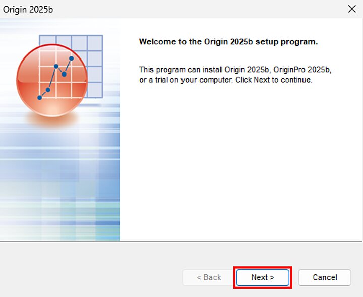 Widok instalatora programu Origin