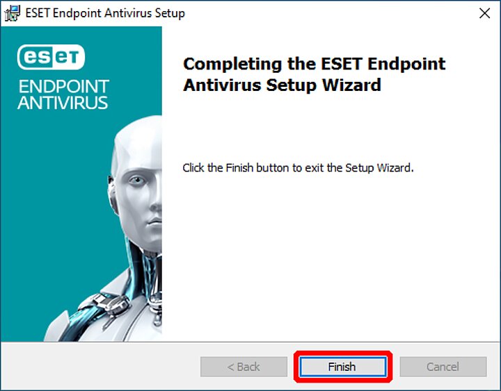 ESET setup