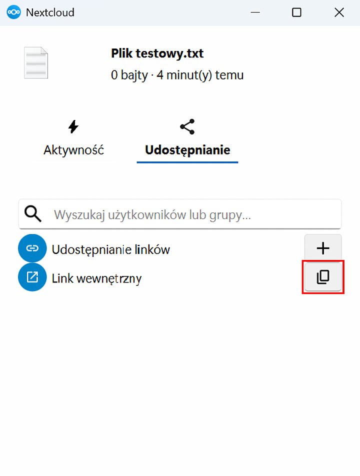 Proces udostępniania