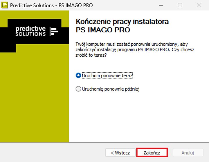 Instalator programu PS IMAGO PRO