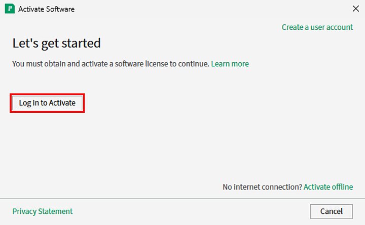 Aktywacja oprogramowania