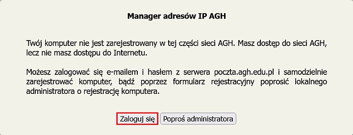 Manager adresów IP