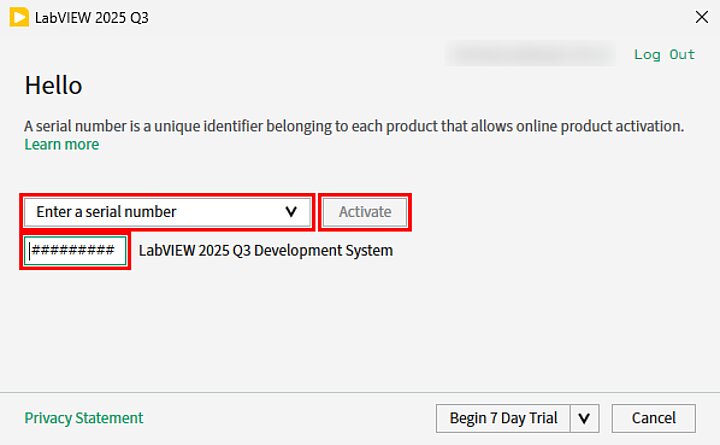 Instalator programu LabVIEW