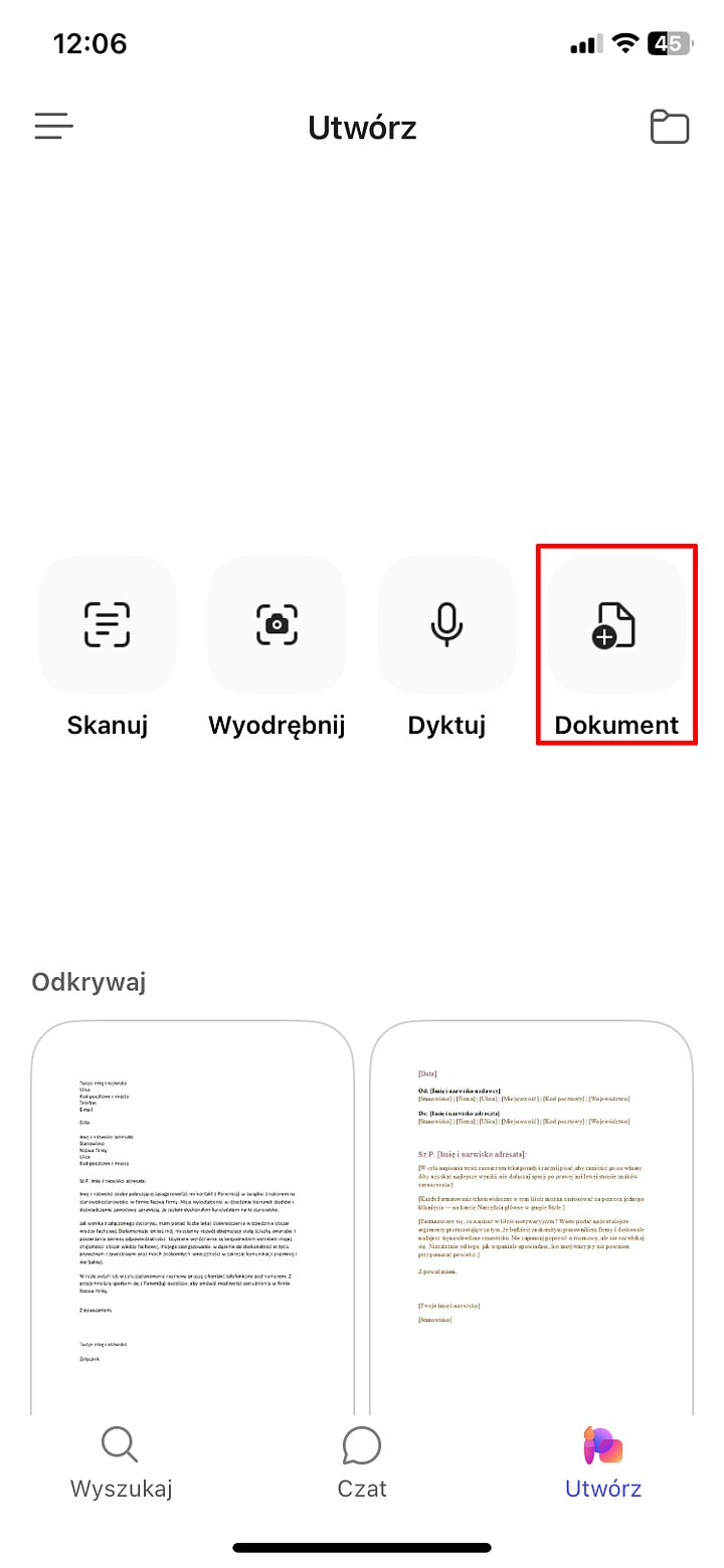 Instalacja aplikacji mobilnej Microsoft 365 Copilot