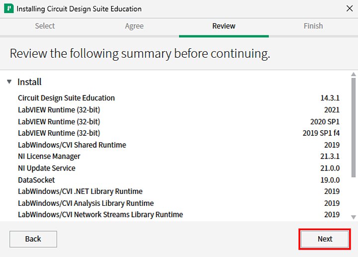 Instalator programu Multisim