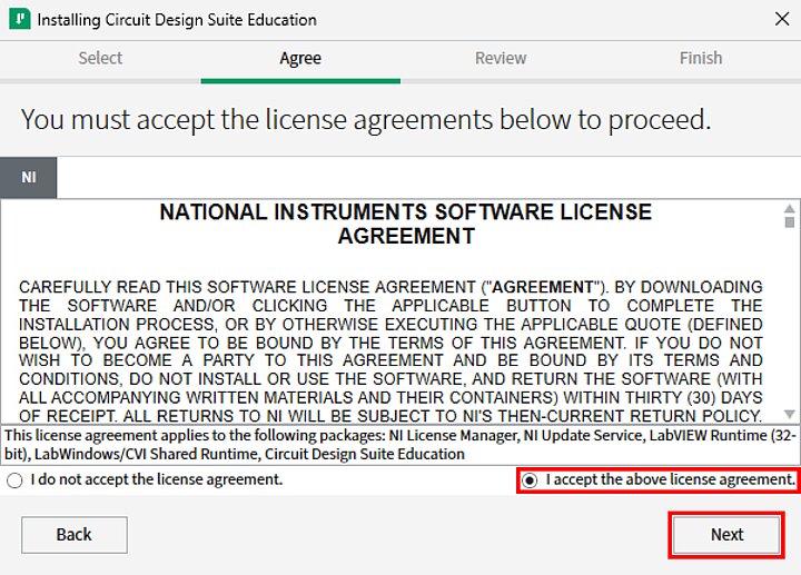 Instalator programu Multisim