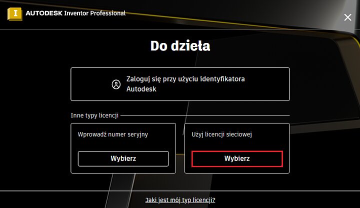 Instalator programu Inventor