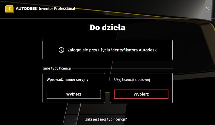 Instalator programu Inventor