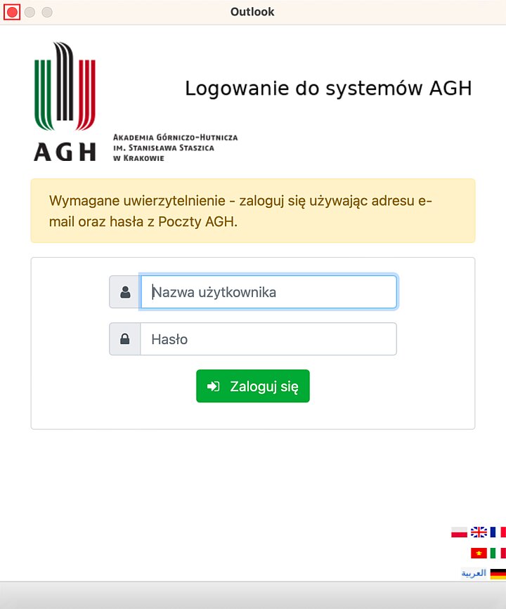 Konfiguracja programu Outlook