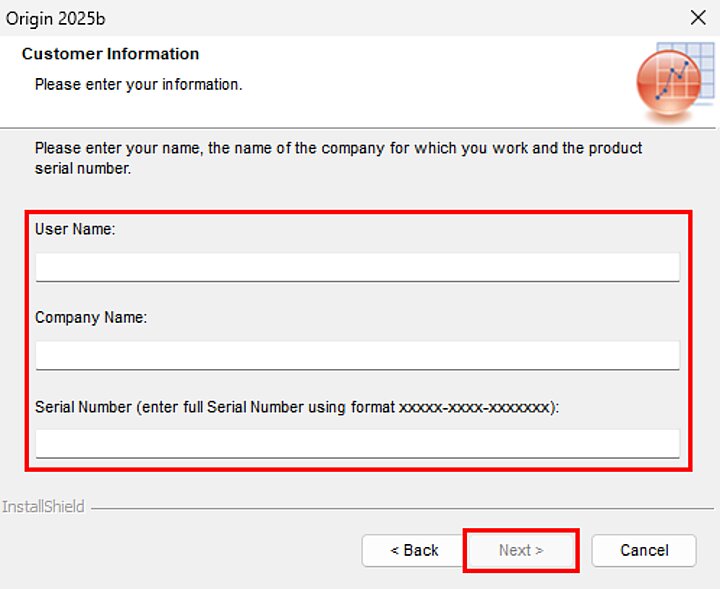 Widok instalatora programu Origin