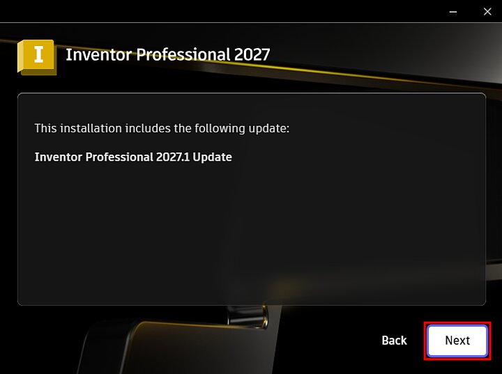 Inventor install window