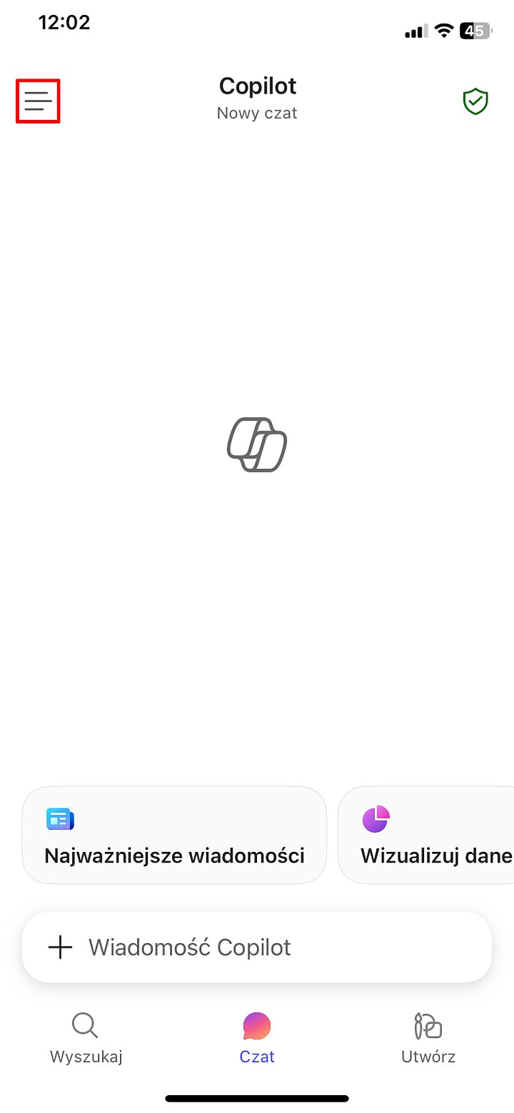 Instalacja aplikacji mobilnej Microsoft 365 Copilot