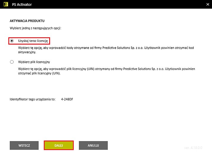 Instalator programu PS IMAGO PRO