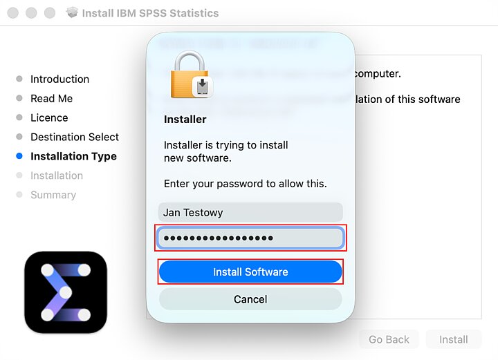 IBM SPSS installer