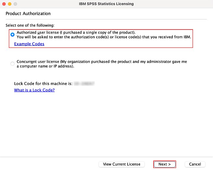 Instalator programu IBM SPSS