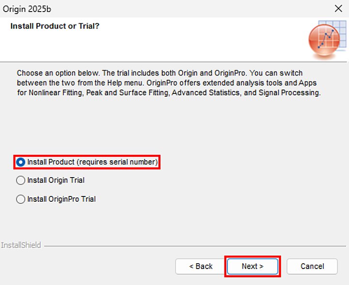 Widok instalatora programu Origin